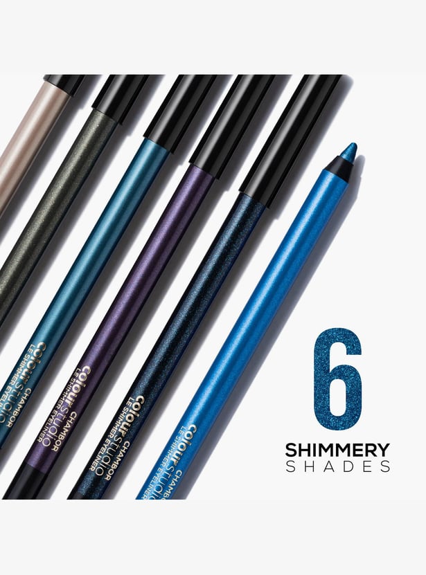 CHAMBOR Colour Studio Le Shimmer Eyeliner - Black Eclat 02 - 1ml
