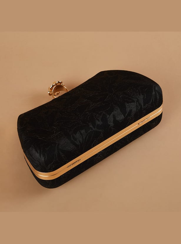 CODE Jacquard Clutch with Sling