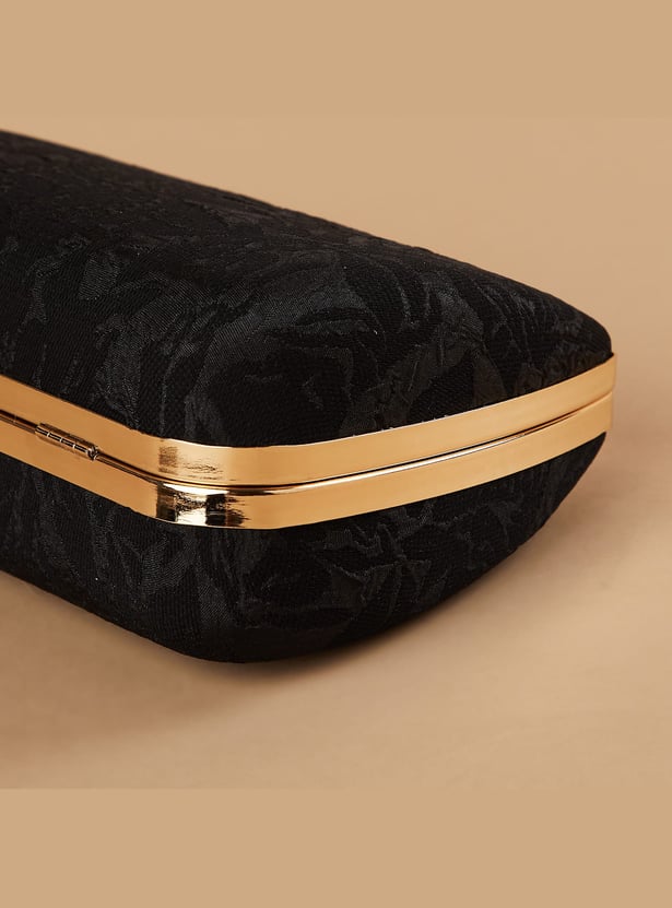 CODE Jacquard Clutch with Sling