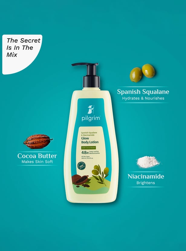 PILGRIM Spanish Squalane & Niacinamide Body Lotion - 400ml