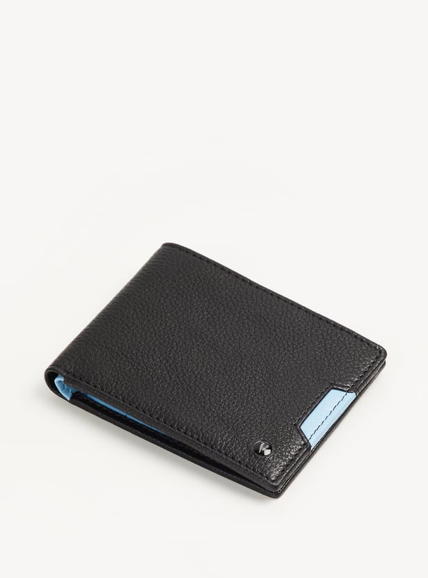 VAN HEUSEN Textured Bi-Fold Wallet
