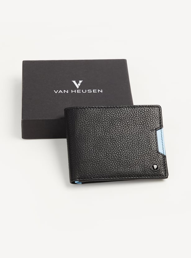 VAN HEUSEN Textured Bi-Fold Wallet