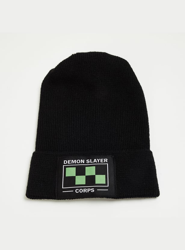 FREE AUTHORITY Appliqued Beanie