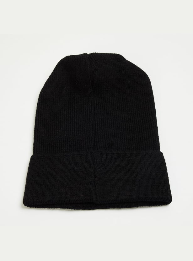 FREE AUTHORITY Appliqued Beanie