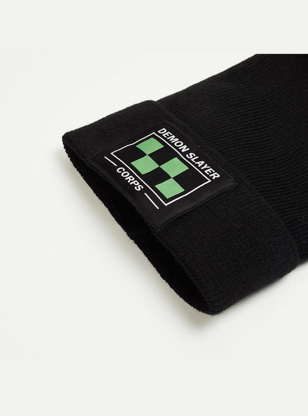 FREE AUTHORITY Appliqued Beanie