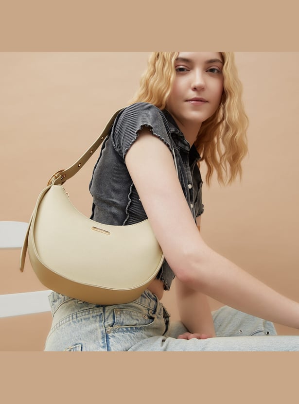 GINGER Solid Shoulder Bag