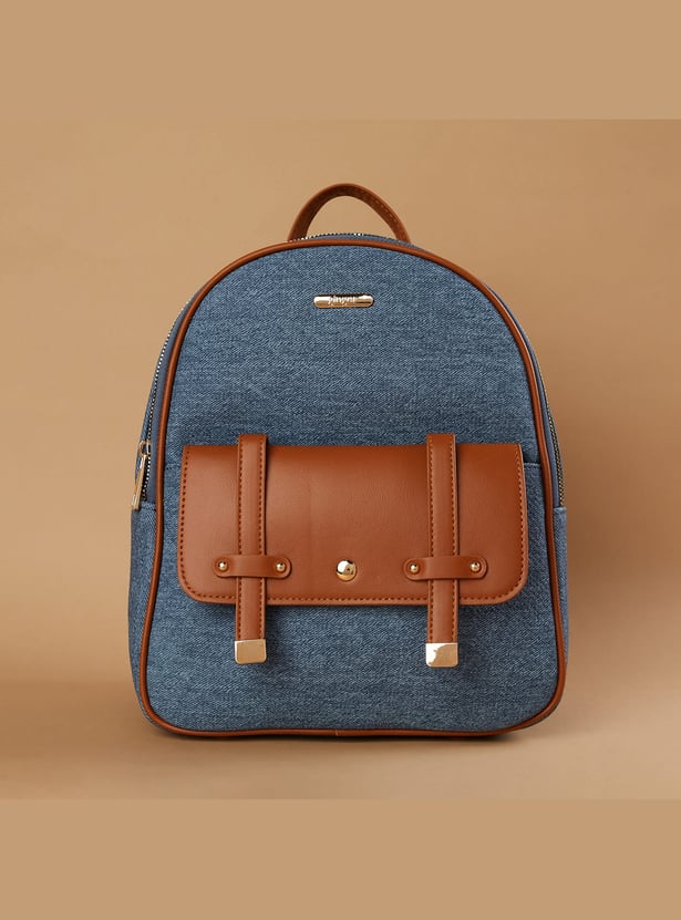 GINGER Colourblock Casual Backpack