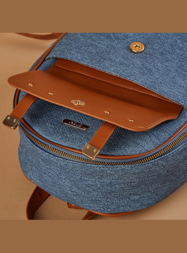 GINGER Colourblock Casual Backpack