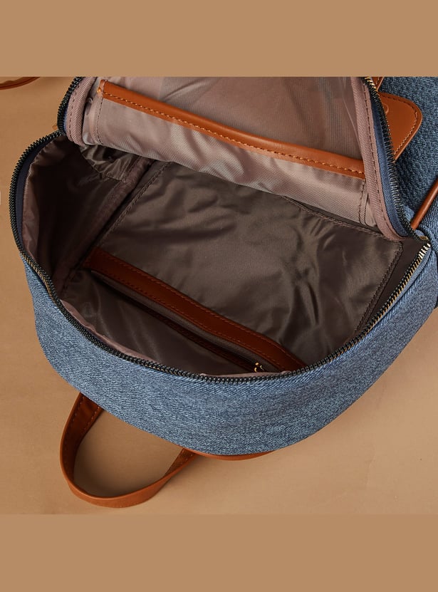 GINGER Colourblock Casual Backpack