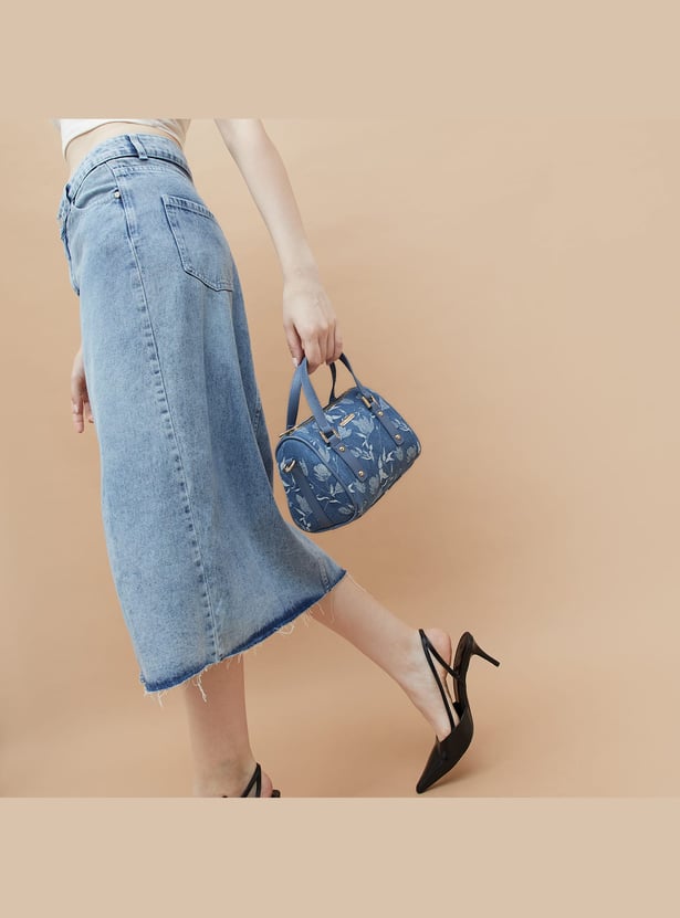 GINGER Printed Handheld Bag