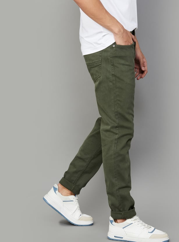 UNITED COLORS OF BENETTON Coloured Slim Tapered Jeans
