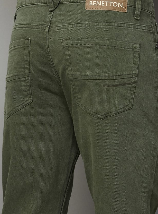 UNITED COLORS OF BENETTON Coloured Slim Tapered Jeans
