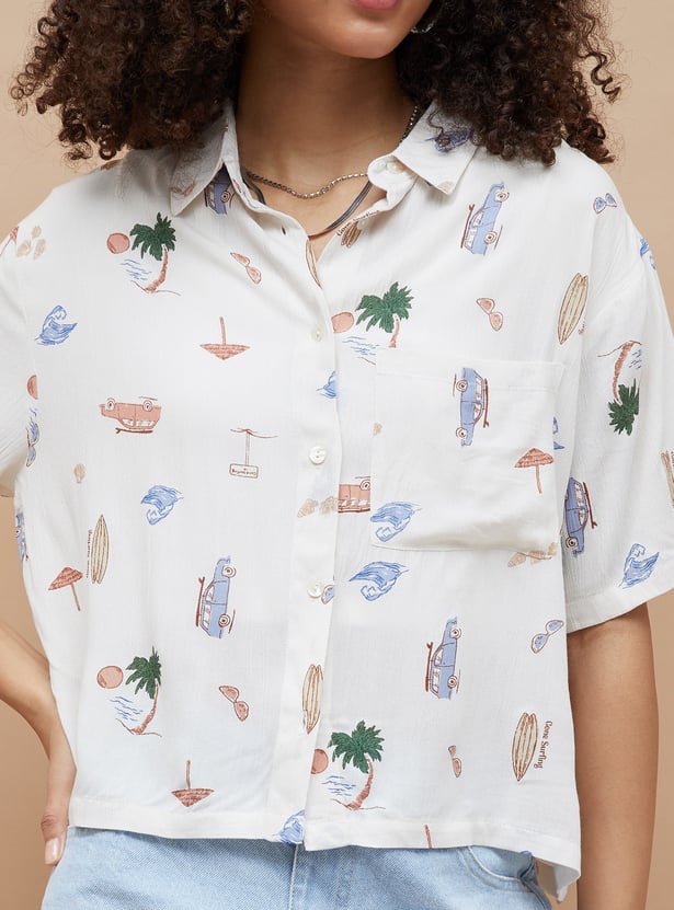 GINGER Printed Shirt