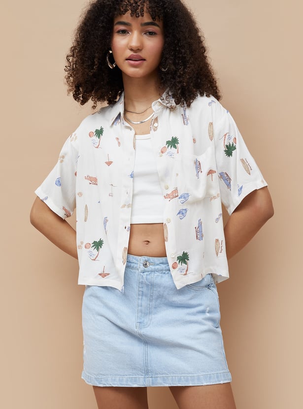 GINGER Printed Shirt