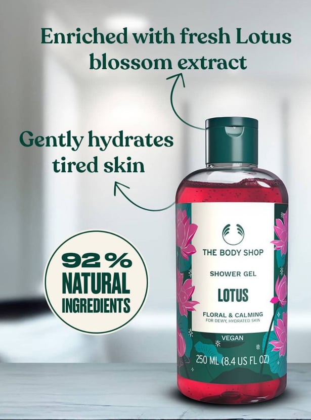THE BODY SHOP Lotus Shower Gel - 250ml
