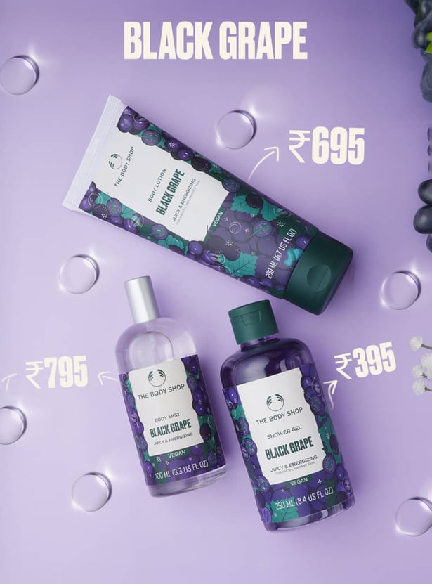 THE BODY SHOP Black Grape Shower Gel - 250ml