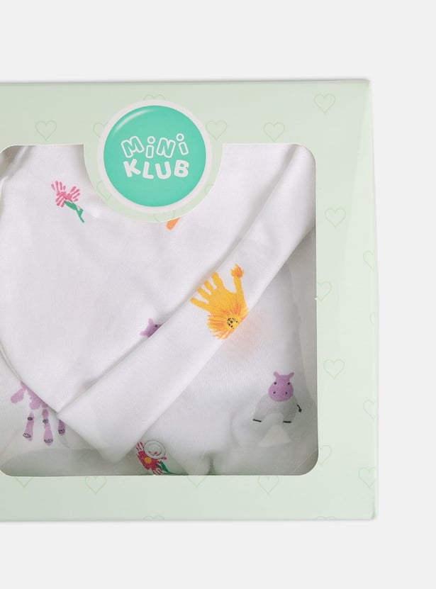 FS MINI KLUB Girls Printed Infant Gift Set - Pack of 2