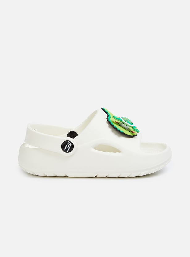 FAME FOREVER Boys Bear Applique Clogs