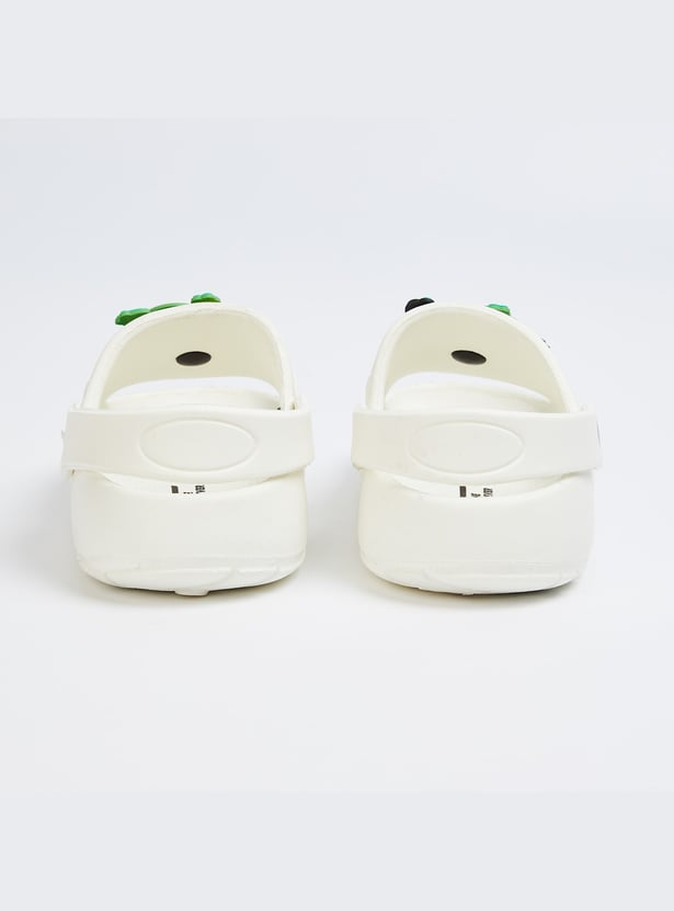 FAME FOREVER Boys Bear Applique Clogs