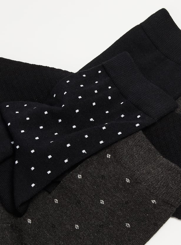 CODE Assorted Crew Length Socks - Pack of 5
