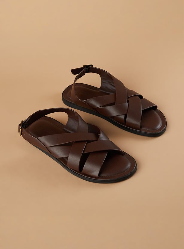 CODE Braided Sandals