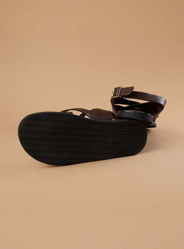 CODE Braided Sandals