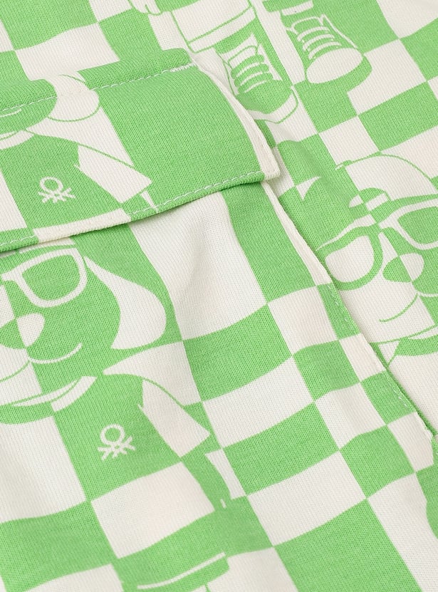 UNITED COLORS OF BENETTON Boys Printed Cargo Shorts