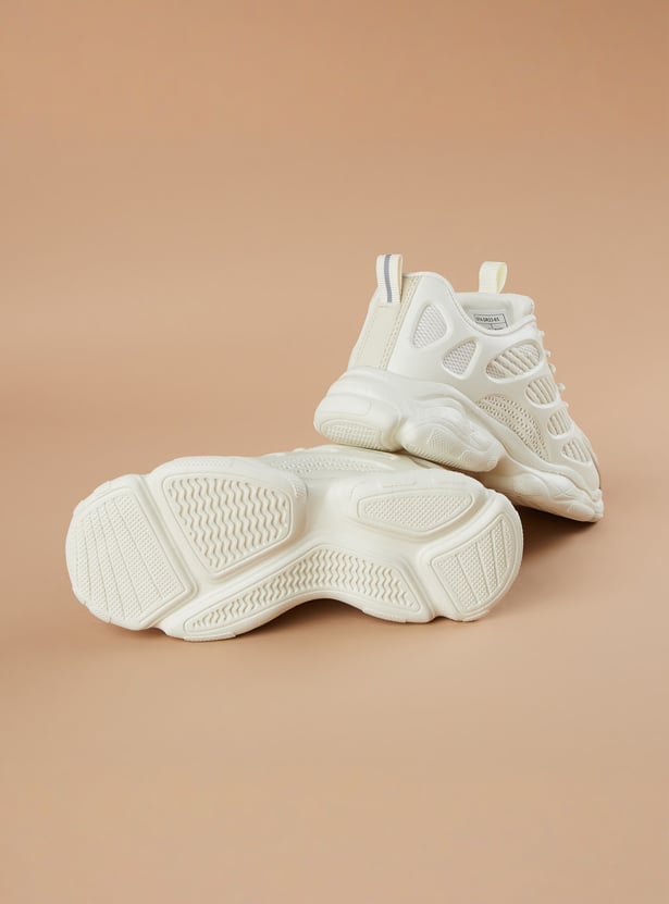 FAME FOREVER Boys Panelled Low Top Sneakers