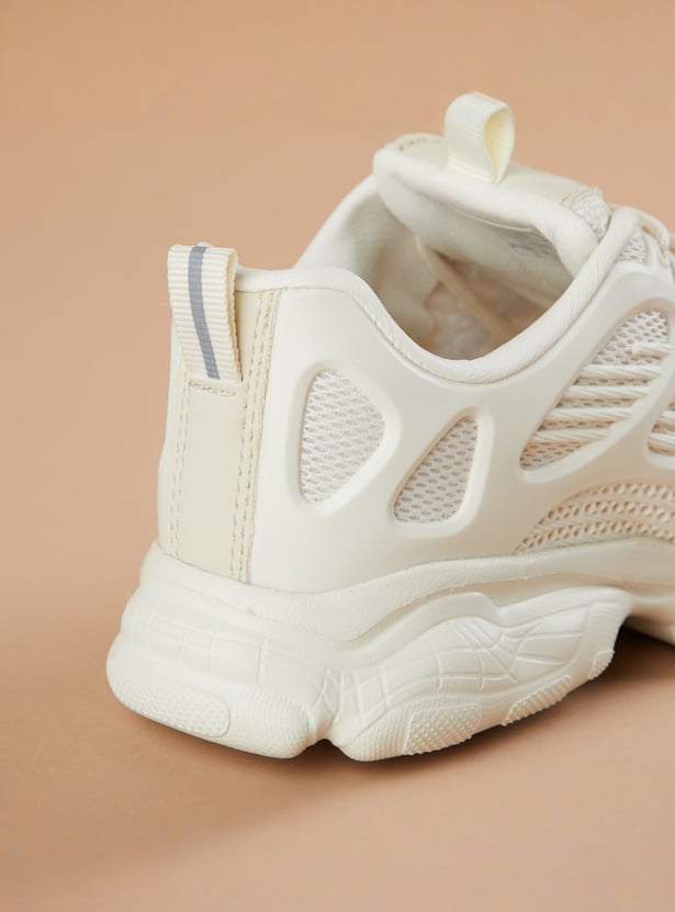 FAME FOREVER Boys Panelled Low Top Sneakers