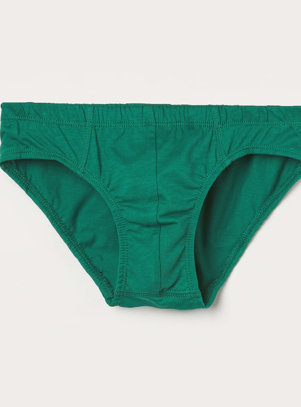 FAME FOREVER Boys Assorted Briefs - Pack of 3