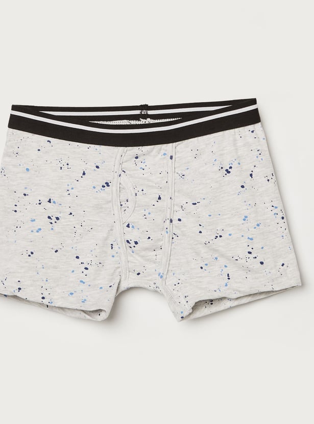 FAME FOREVER Boys Assorted Trunks - Pack of 2