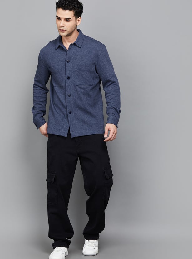 CELIO Solid Regular Fit Shacket