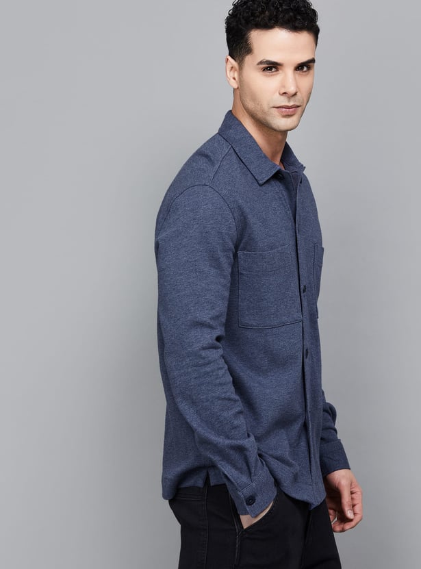 CELIO Solid Regular Fit Shacket
