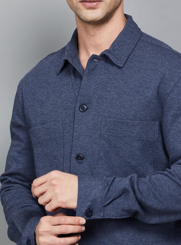 CELIO Solid Regular Fit Shacket