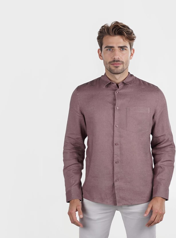 CELIO Solid Regular Fit Shirt