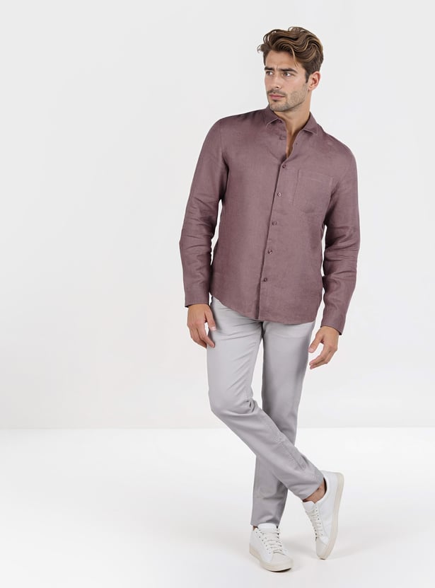 CELIO Solid Regular Fit Shirt