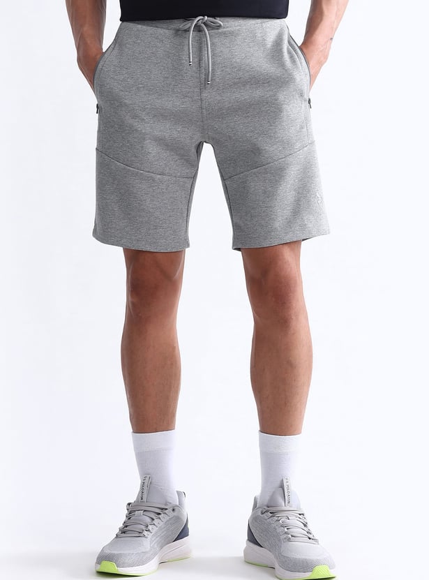 US POLO ASSN Heathered Slim Fit Shorts