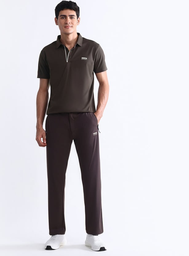 US POLO ASSN Solid Slim Fit Polo T-shirt