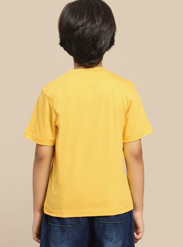 KIDSVILLE Boys Sonic Printed T-shirt