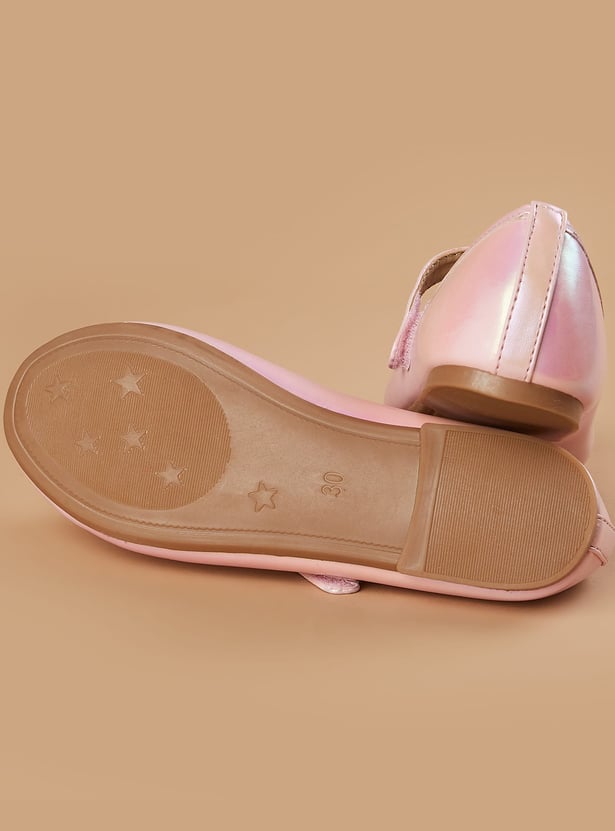 FAME FOREVER Girls Embellished Ballerinas