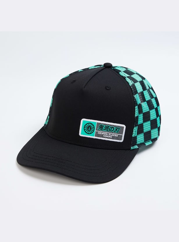 FREE AUTHORITY Checked Baseball Cap