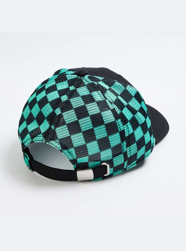 FREE AUTHORITY Checked Baseball Cap