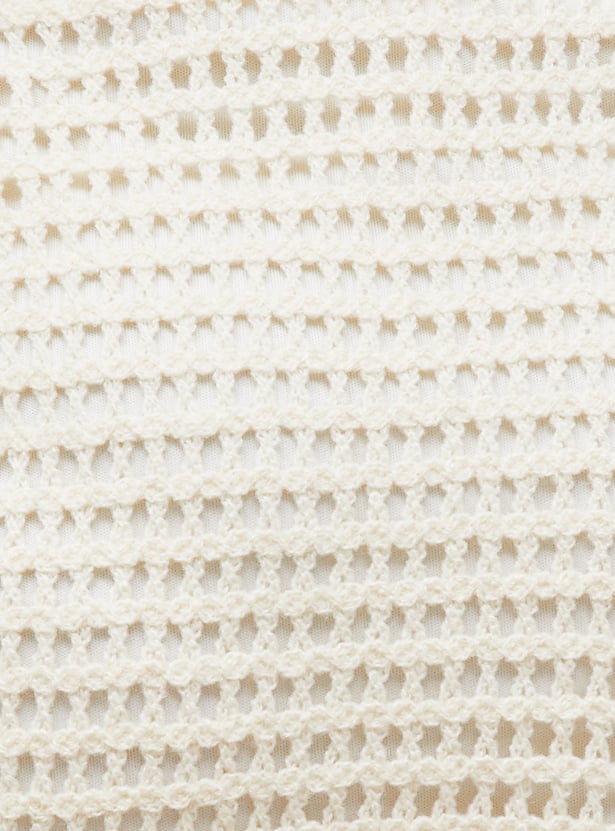 GINGER Crochet Mini Skirt