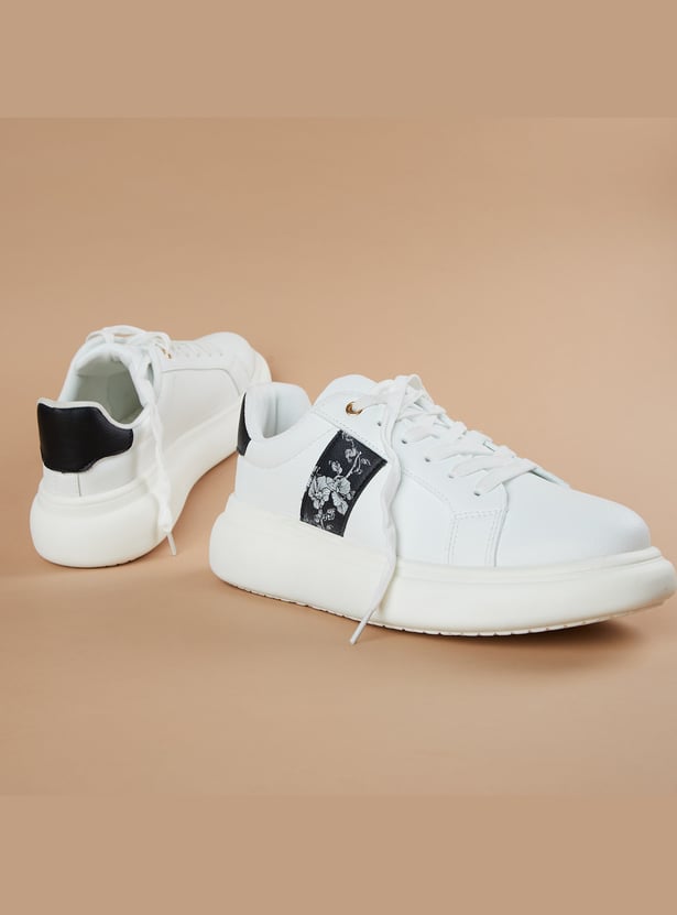 GINGER Floral Print Sneakers