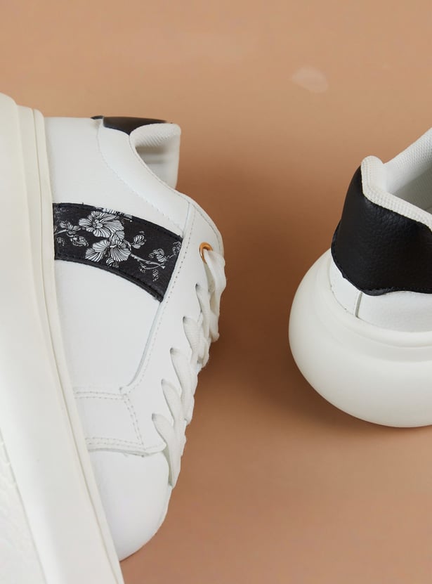 GINGER Floral Print Sneakers