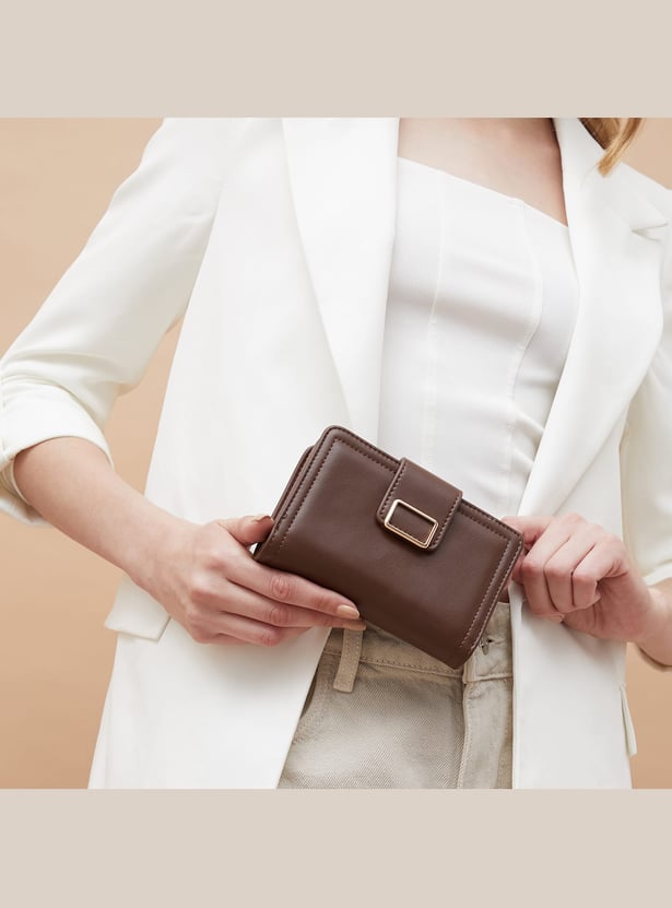 GINGER Solid Bi-Fold Wallet