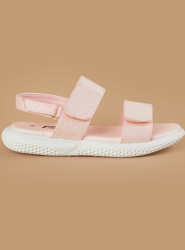 FAME FOREVER Girls Textured Sandals