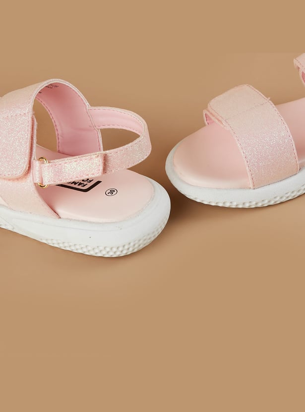 FAME FOREVER Girls Textured Sandals
