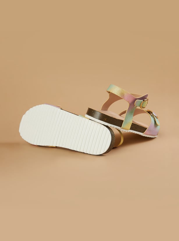 FAME FOREVER Girls Glitter Sandals