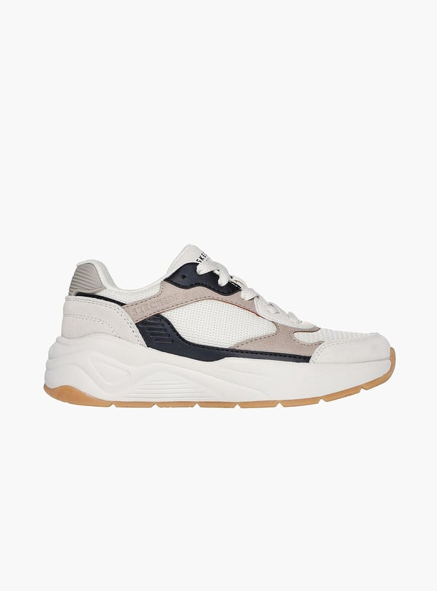 SKECHERS Boys Colourblocked Mesh Upper Shoes